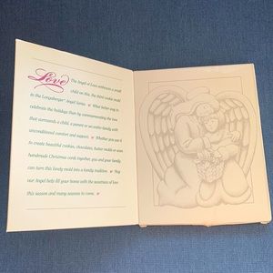 Longaberger Cookie Mold Angel Series Love Brand New